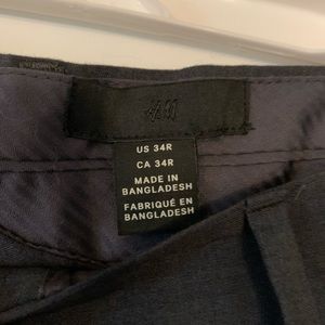 Gray H&M men’s dress slacks. Like new